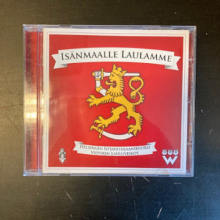 Helsingin Sotaveteraanikuoro / Viipurin Lauluveikot - Isänmaalle laulamme CD (M-/M-) -klassinen-