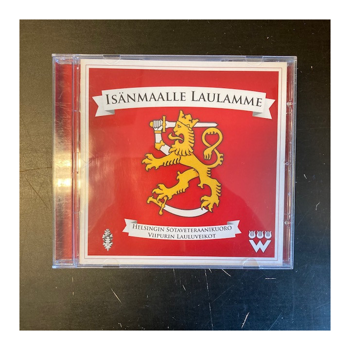 Helsingin Sotaveteraanikuoro / Viipurin Lauluveikot - Isänmaalle laulamme CD (M-/M-) -klassinen-