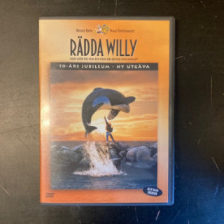 Free Willy - pelastakaa Willy (10-vuotisjuhlajulkaisu) DVD (M-/M-) -seikkailu/draama-