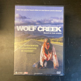 Wolf Creek DVD (VG+/M-) -kauhu-
