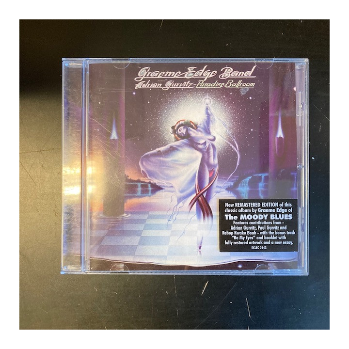 Graeme Edge Band - Paradise Ballroom (remastered) CD (VG/M-) -prog rock-