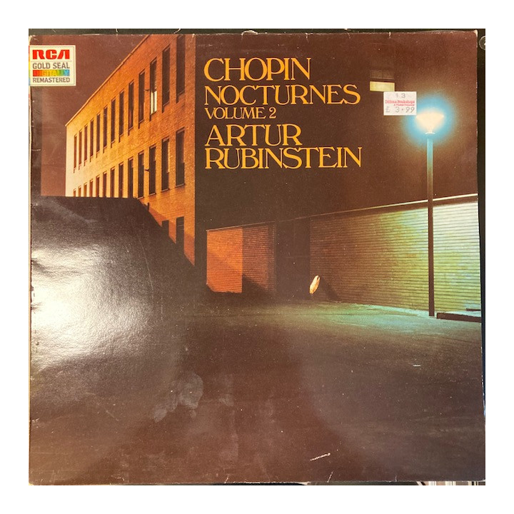 Artur Rubinstein - Chopin: Nocturnes Volume 2 LP (VG+/VG+) -klassinen-