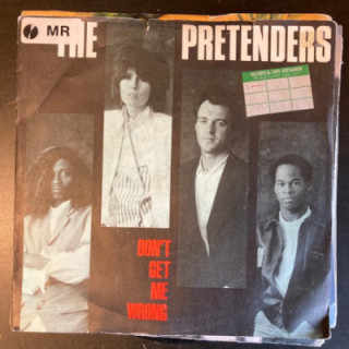 Pretenders - Don't Get Me Wrong 7'' (VG+/VG) -new wave-