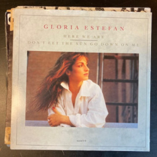 Gloria Estefan - Here We Are 7'' (VG+/VG+) -pop-