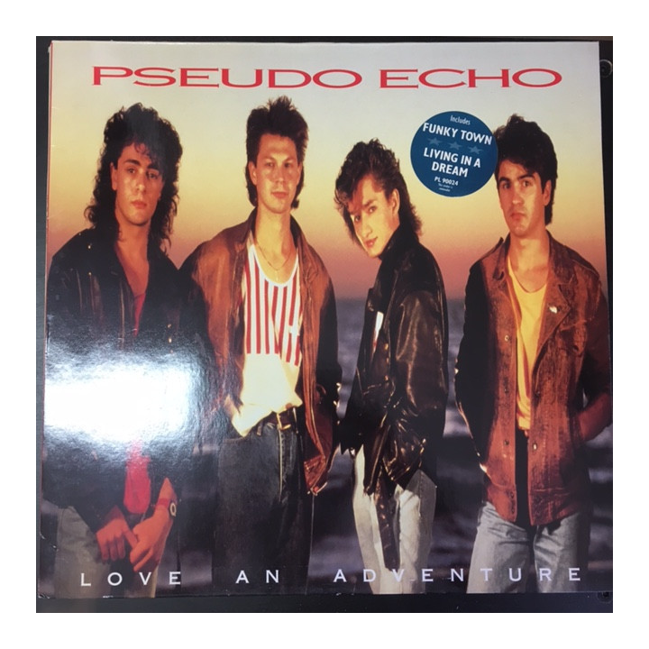 Pseudo Echo - Love An Adventure LP (VG+/VG+) -new wave-