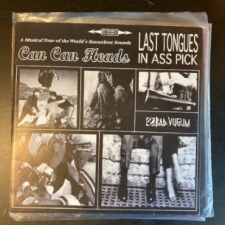 Can Can Heads - Last Tongues In Ass Pick 7'' (VG+/M-) -noise rock-