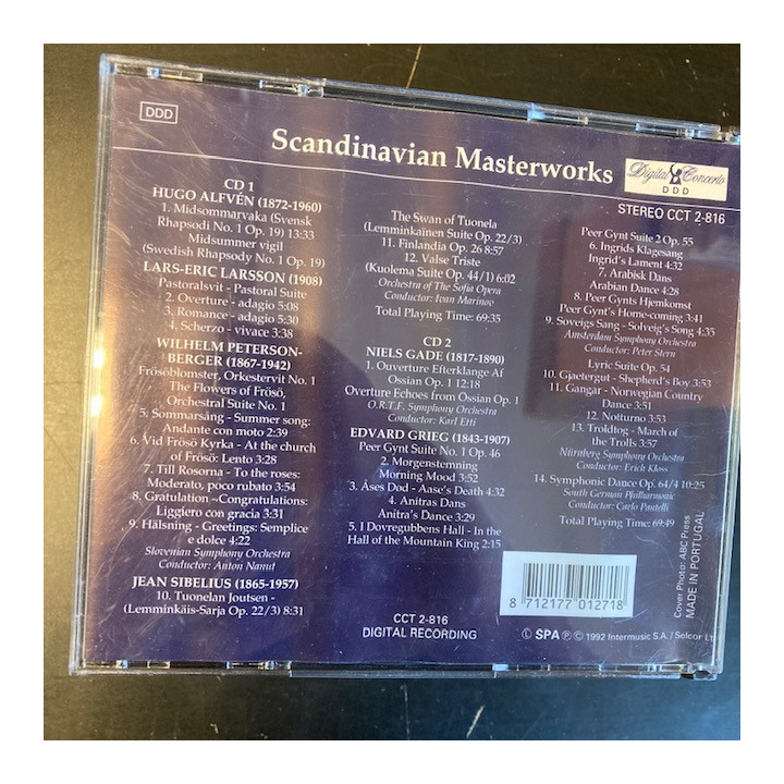 Scandinavian Masterworks 2CD (M-/VG+) -klassinen-