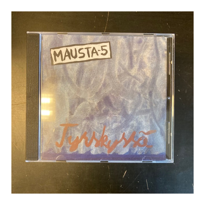 Mausta-5 - Tyrskyssä CD (M-/M-) -punk rock-
