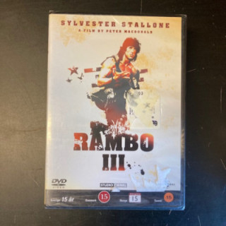 Rambo III DVD (avaamaton) -toiminta-