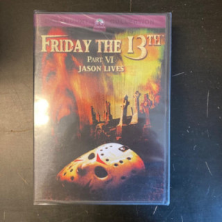 Friday The 13th Part VI - Jason Lives DVD (avaamaton) -kauhu-