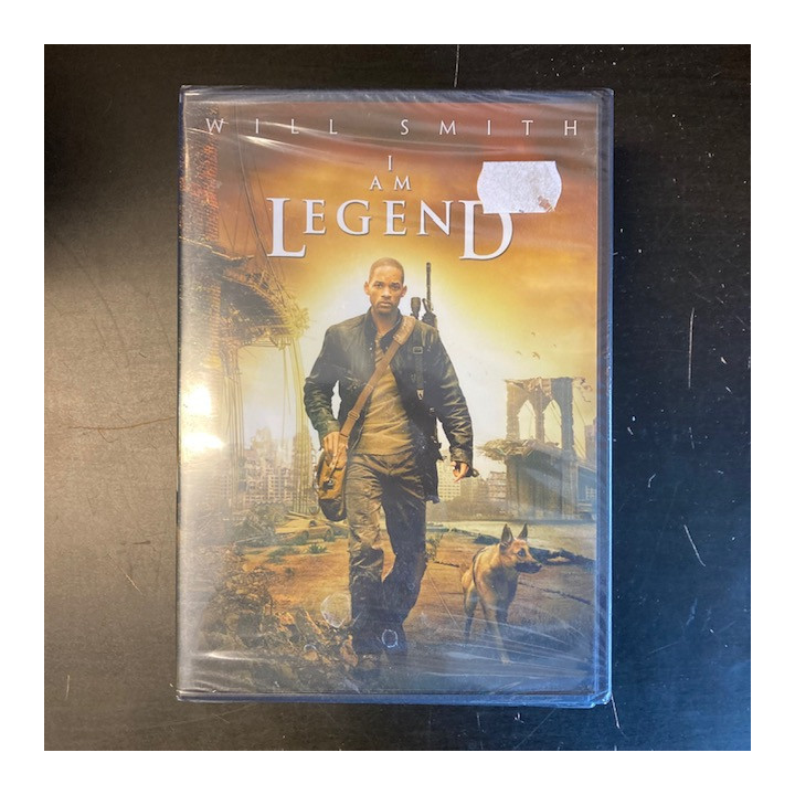 I Am Legend DVD (avaamaton) -kauhu/draama-