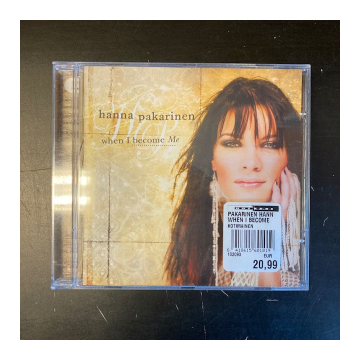 Hanna Pakarinen - When I Become Me CD (VG+/VG+) -pop-