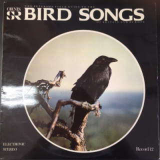 Peterson Field Guide To The Bird Songs Of Britain And Europe - Record 12 LP (VG+/VG+) -field recording-