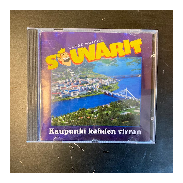 Lasse Hoikka & Souvarit - Kaupunki kahden virran CD (VG/VG) -iskelmä-