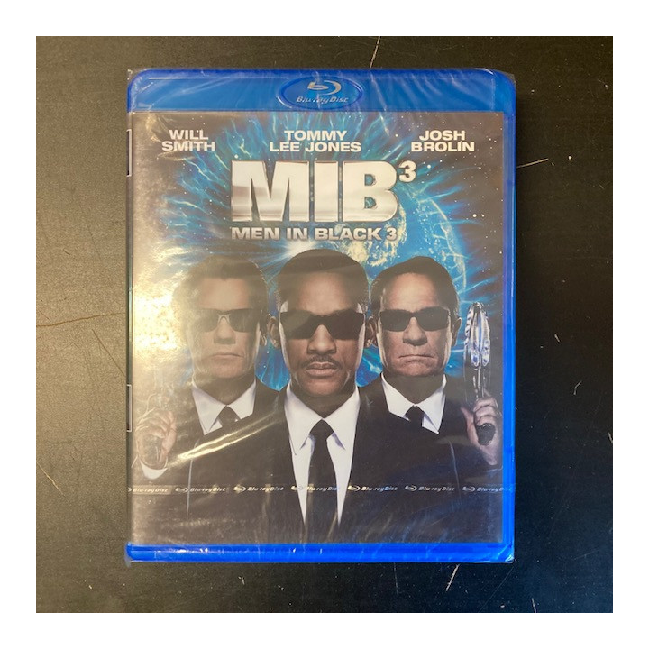 Men In Black 3 Blu-ray (avaamaton) -toiminta/komedia-