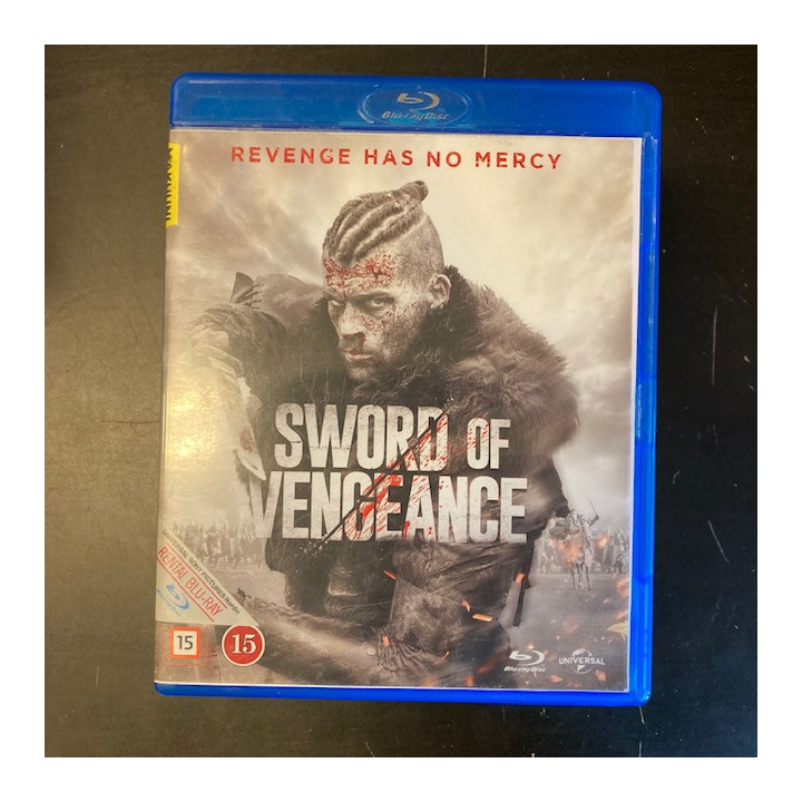 Sword Of Vengeance Blu-ray (M-/VG) -toiminta-