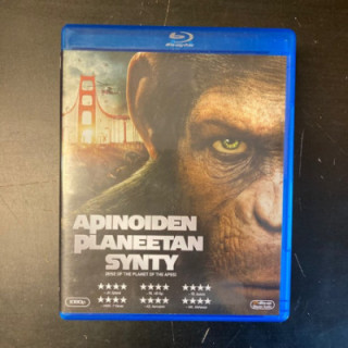 Apinoiden planeetan synty Blu-ray (VG+-M-/M-) -seikkailu/sci-fi-