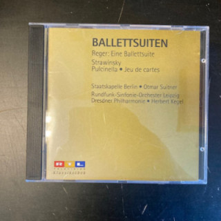 Reger / Strawinsky - Eine Ballettsuite / Pulcinella / Jeu de Cartes CD (M-/VG+) -klassinen-