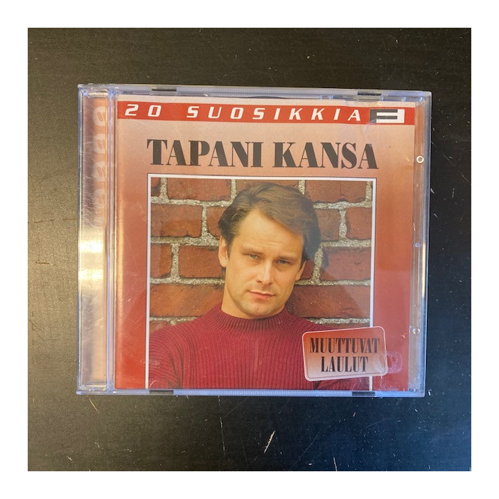 Tapani Kansa - 20 suosikkia CD (M-/VG) -iskelmä-