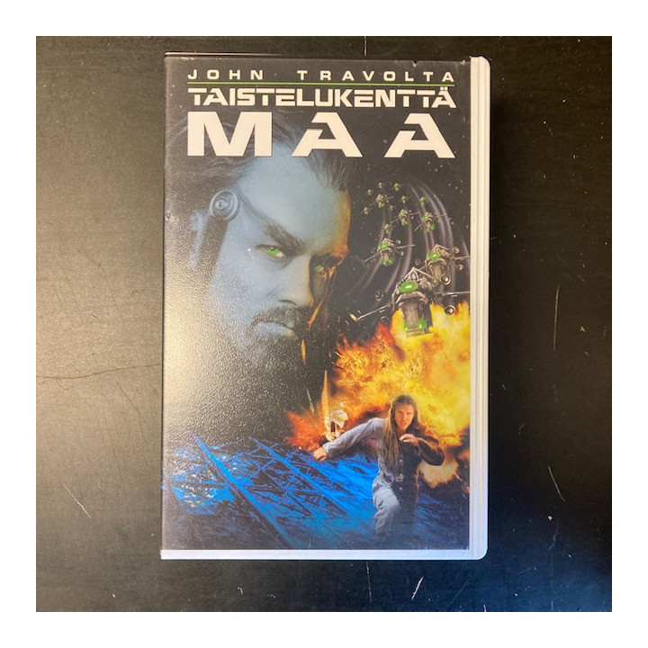 Taistelukenttä Maa VHS (VG+/M-) -seikkailu/sci-fi-