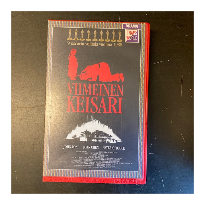 Viimeinen keisari VHS (VG+/M-) -draama-