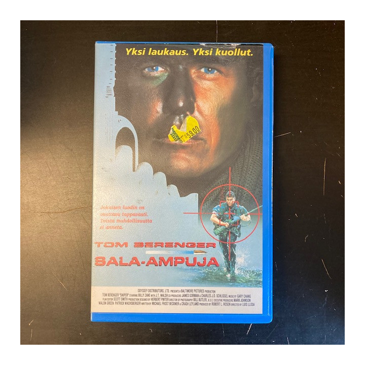 Sala-ampuja VHS (VG+/VG+) -toiminta-