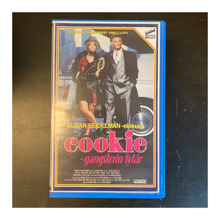 Cookie - gangsterin tytär VHS (VG+/M-) -komedia-