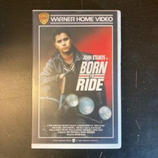Born To Ride VHS (VG+/M-) -toiminta-