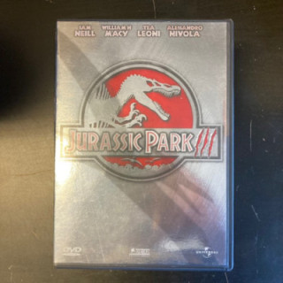 Jurassic Park III DVD (VG+/M-) -seikkailu-