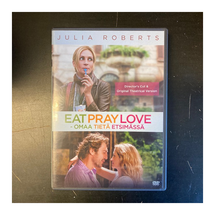 Eat Pray Love - omaa tietä etsimässä DVD (VG+/M-) -draama-