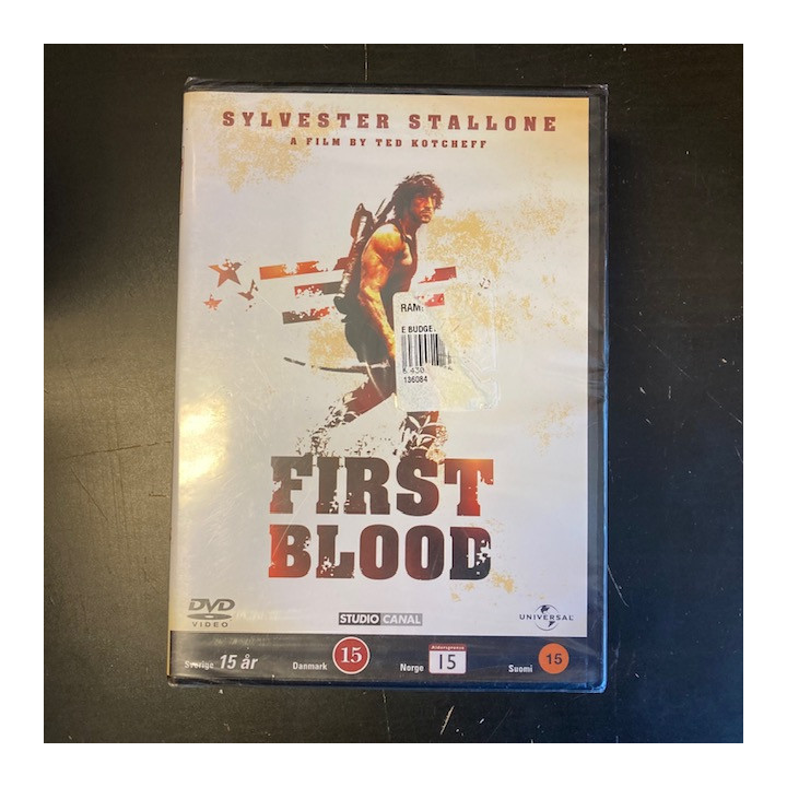 Rambo - taistelija DVD (avaamaton) -toiminta-