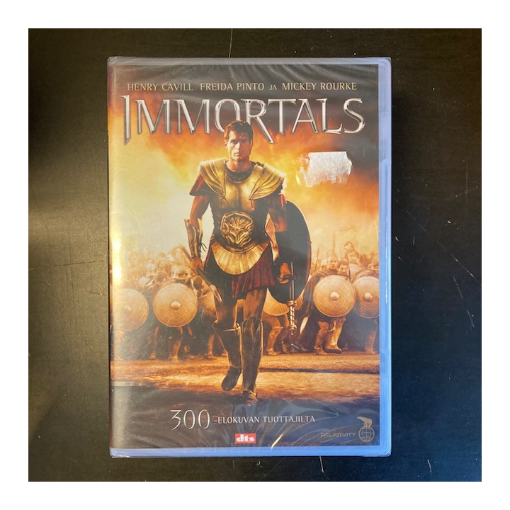 Immortals DVD (avaamaton) -toiminta-