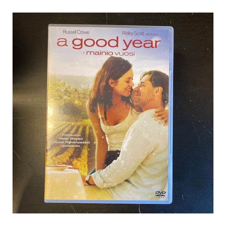 Good Year - mainio vuosi DVD (M-/M-) -draama-