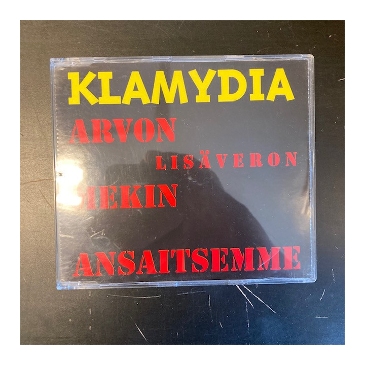 Klamydia - Arvon (lisäveron) mekin ansaitsemme CDS (VG+/M-) -punk rock-