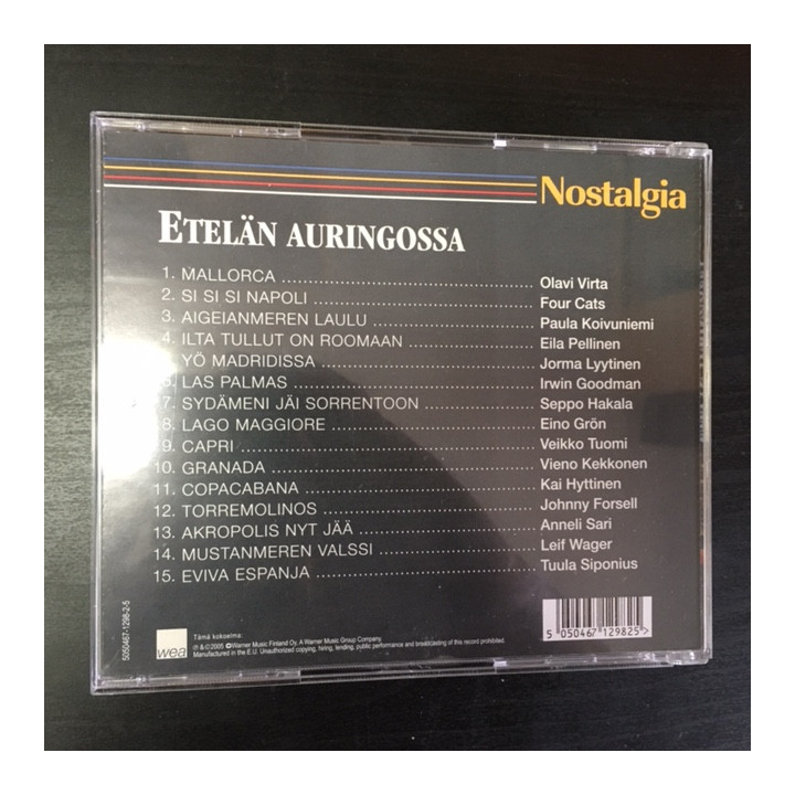 V/A - Etelän auringossa (Nostalgia) CD (VG+/VG+)