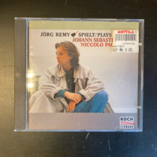 Jörg Remy - Plays Bach / Paganini CD (M-/M-) -klassinen-