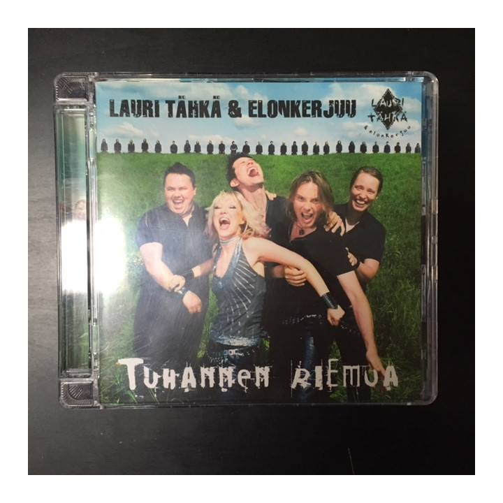 Lauri Tähkä ja Elonkerjuu - Tuhannen riemua CD (M-/M-) -folk/pop rock-