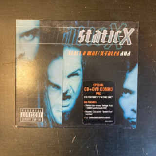 Static-X - Start A War / X-Rated (special edition) CD+DVD (VG+-M-/VG+) -industrial metal-