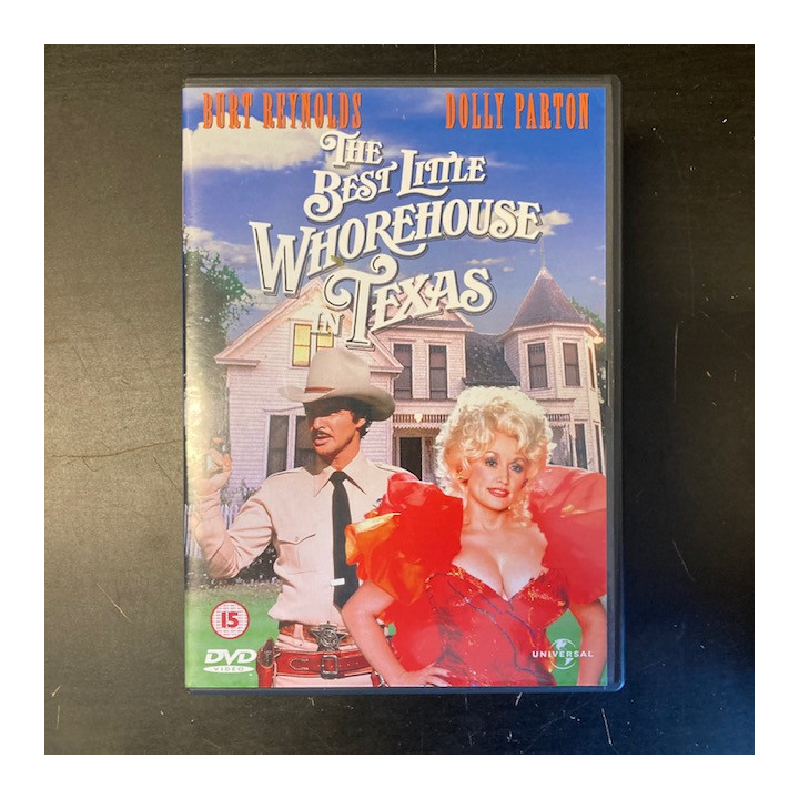 Texasin paras pikku porttola DVD (VG/M-) -komedia-