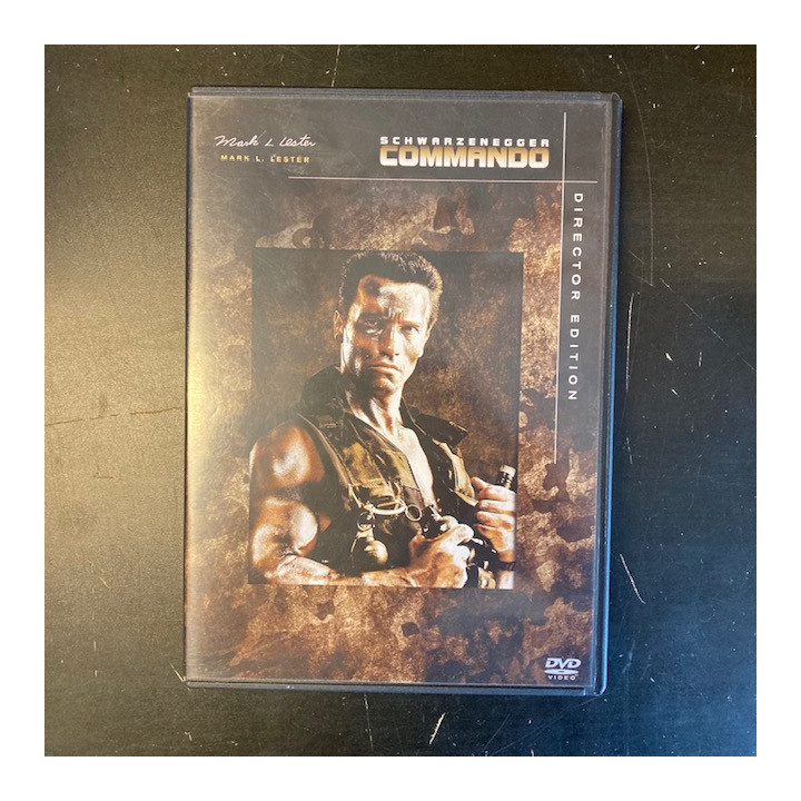 Commando (director edition) 2DVD (VG+-M-/M-) -toiminta-