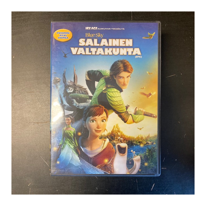 Salainen valtakunta DVD (VG+/M-) -animaatio-