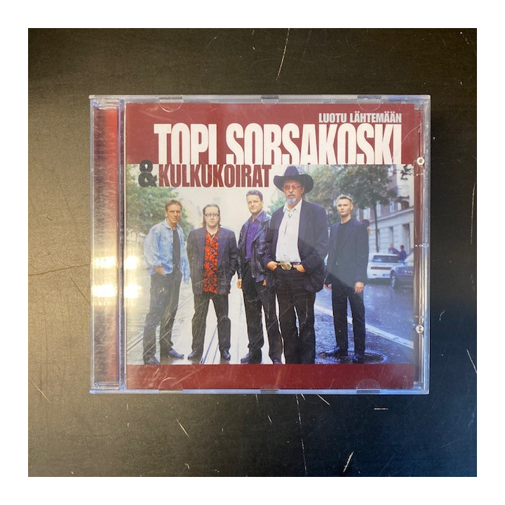 Topi Sorsakoski & Kulkukoirat - Luotu lähtemään CD (M-/M-) -iskelmä-