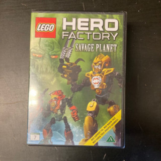 Lego Hero Factory - Savage Planet DVD (avaamaton) -animaatio-