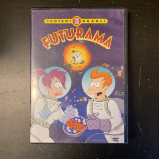 Futurama - Kausi 3 4DVD (VG-VG+/M-) -tv-sarja-