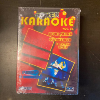 Power Karaoke Pro - Lauri Tähkä & Elonkerjuu / PMMP DVD (avaamaton) -karaoke-