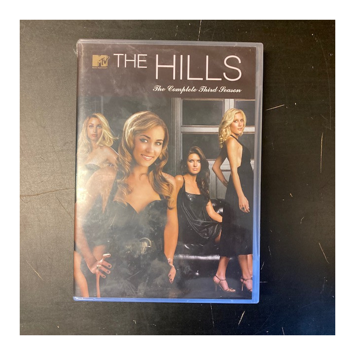 Hills - Kausi 3 4DVD (VG/M-) -tv-sarja-