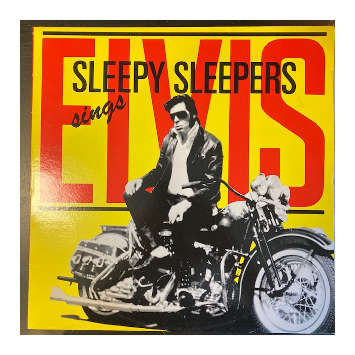 Sleepy Sleepers - Sings Elvis LP (M-/M-) -huumorimusiikki-