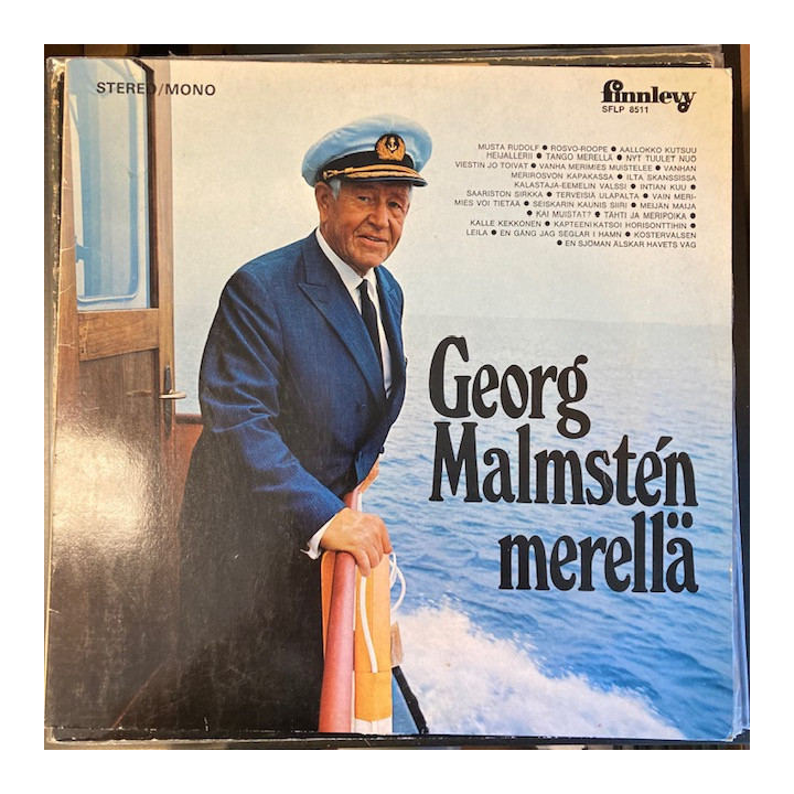 Georg Malmsten - Georg Malmsten merellä LP (VG+/VG+) -iskelmä-