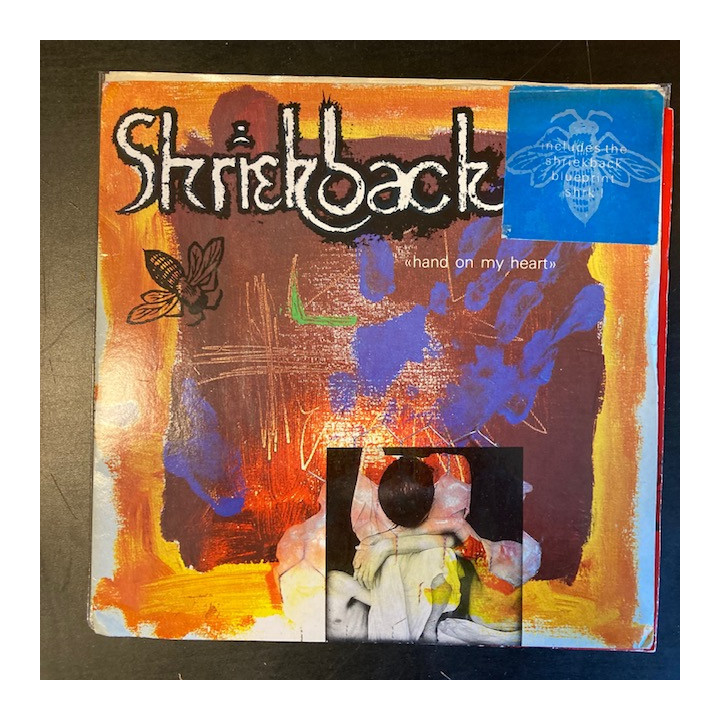 Shriekback - Hand On My Heart 7'' (VG+/VG+) -post-punk-