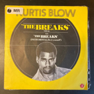 Kurtis Blow - The Breaks 7'' (VG+/VG) -hip hop-
